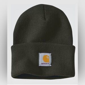 NWT Carhartt Black Knit Cuffed Beanie